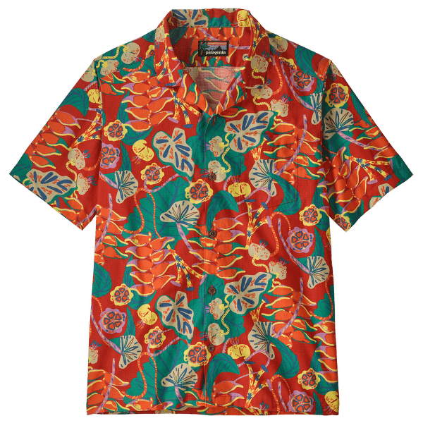 Koszulka z krótkim rękawem Patagonia Tidal Threads Camp Shirt Men Tropiclimb: Hot Ember