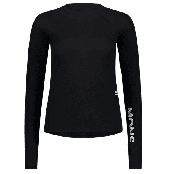 Koszulka z długim rękawem Mons Royale Bella Merino Long Sleeve Women Black
