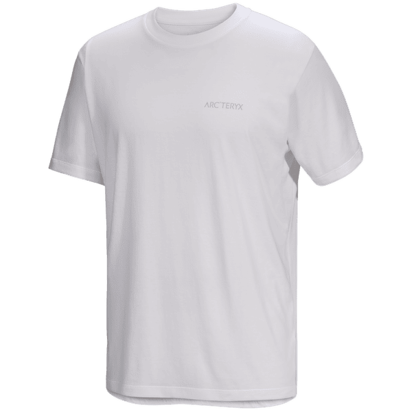 Koszulka z krótkim rękawem Arcteryx Kragg SL Cotton Blurred Bird SS Men White Light / Atmos