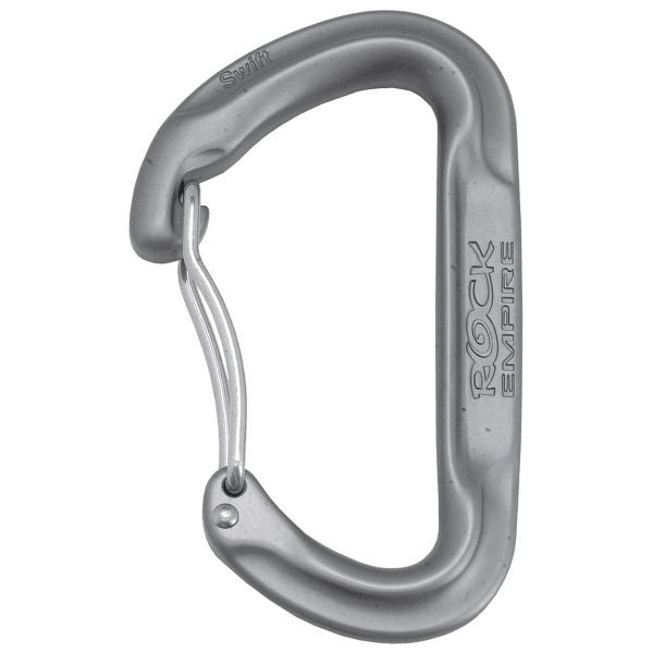 Karabinek wspinaczkowy Rock Empire Swift (ZRC041) Šedá