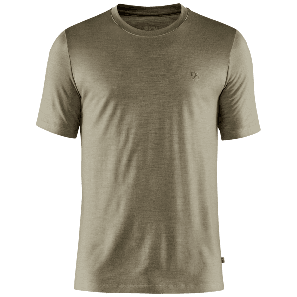 Koszulka z krótkim rękawem Fjällräven Abisko Wool SS Men Light Olive