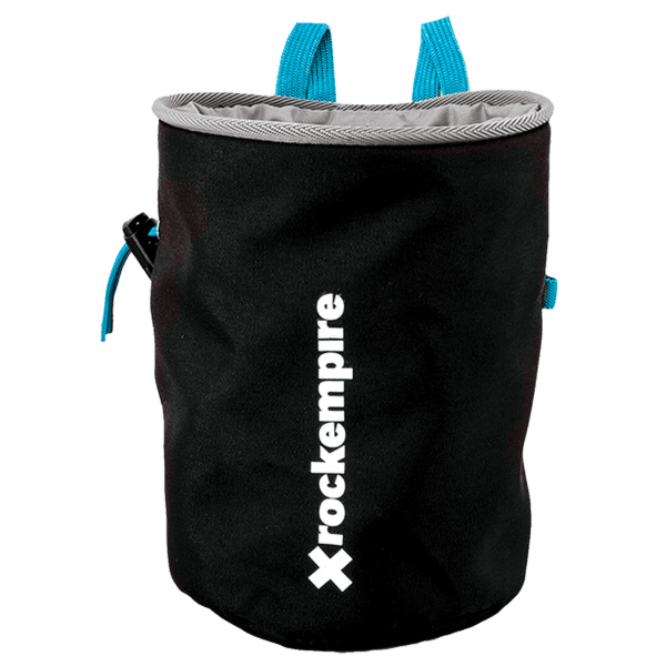 Worek Rock Empire Chalk Bag Basic Black/Aqua