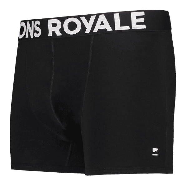 Bokserki Mons Royale Hold 'em Shorty Boxer Men Black