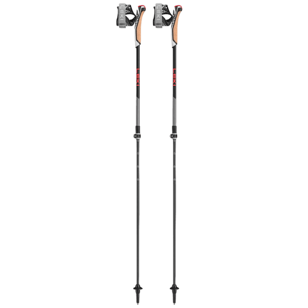 Hole Leki Instructor Lite dark anthracite-silvergray-bright red
