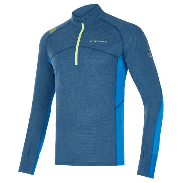 Koszulka z długim rękawem La Sportiva SWIFT LONG SLEEVE Men Storm Blue/Electric Blue