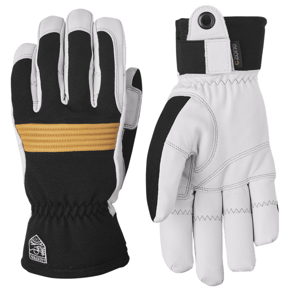 Rękawice Hestra Couloir Svart/Offwhite