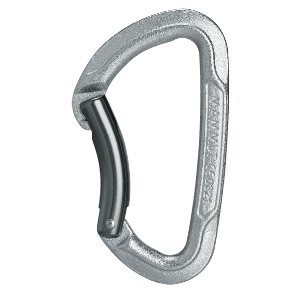 Karabinek wspinaczkowy Mammut Element Steel Key Lock basalt 2470
