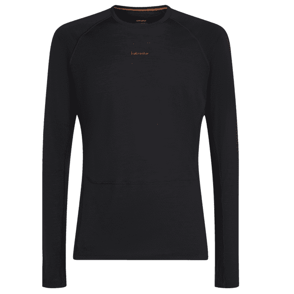 Koszulka z długim rękawem Icebreaker Merino Blend 125 ZoneKnit™ LS Crewe Men BLACK