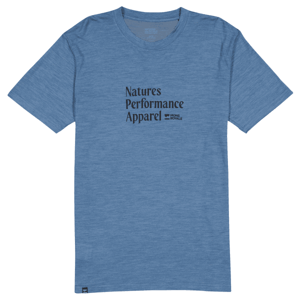 Koszulka z krótkim rękawem Mons Royale Zephyr Merino Cool T-Shirt Men Steel Blue