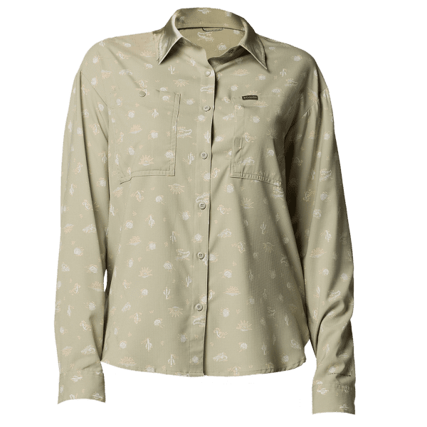 Koszula z długim rękawem Columbia Silver Ridge Utility™ Patterned LS Shirt Women Safari Deserted 348
