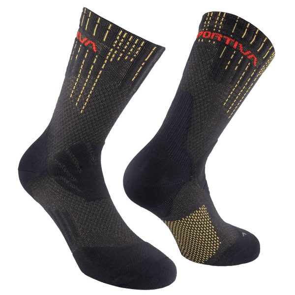 Skarpety La Sportiva ENDURANCE TRAIL SOCKS Black/Yellow