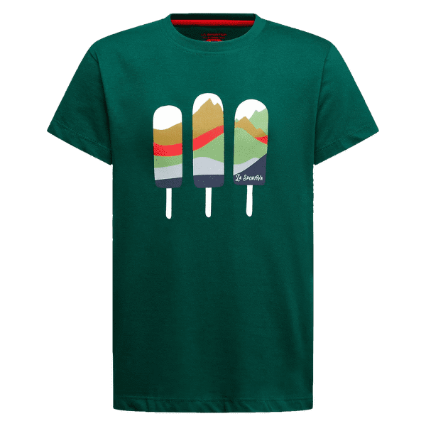 Koszulka z krótkim rękawem La Sportiva ICY MOUNTAINS T-SHIRT Kids Jungle