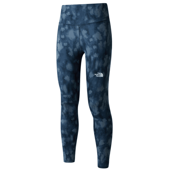 Legginsy The North Face Flex 25IN Tight-Print Women JZ9 SUMMIT NAVY DIFFUSED NATURE PRINT