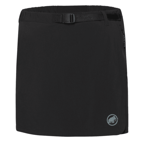 Spódnice Mammut TREKKER WRAP SKORT WOMEN black 0001