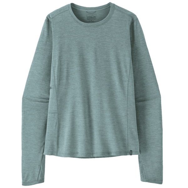 Koszulka z długim rękawem Patagonia Long-Sleeved Cap Cool Sun Shirt Women Nouveau Green - Blue Sage X-Dye