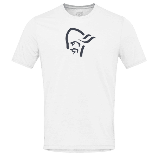 Koszulka z krótkim rękawem Norrona femund equaliser merino T-Shirt Men Snow White