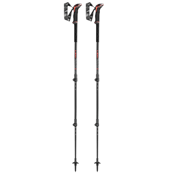 Hole Leki Makalu bright red-black-dark anthracite