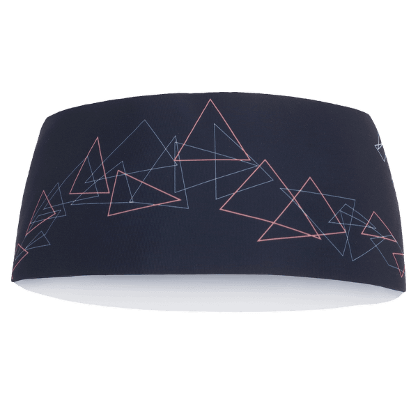 Opaska na głowę Direct Alpine Stripe anthracite/coral