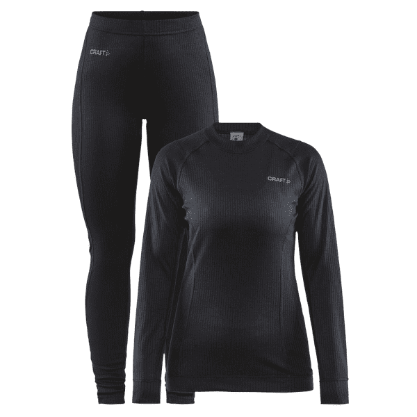 Zestaw Craft Core Dry Baselayer Set Women 999000 Black