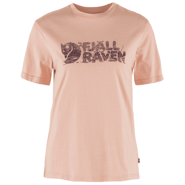 Koszulka z krótkim rękawem Fjällräven Lush Logo T-Shirt Women Chalk Rose