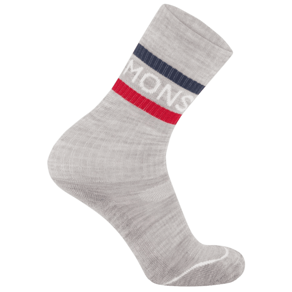 Skarpety Mons Royale Signature Crew Sock College Grey