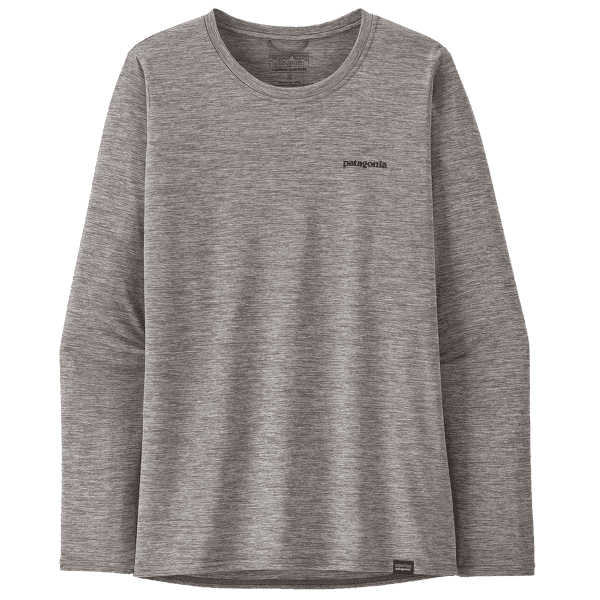 Koszulka z długim rękawem Patagonia Cap Cool Daily Graphic Shirt Waters Long Sleeve Women Fitz Roy Trout: Feather Grey