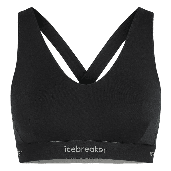 Biustonosz Icebreaker Merino 125 Cool-Lite Sprite Racerback Bra Women Black