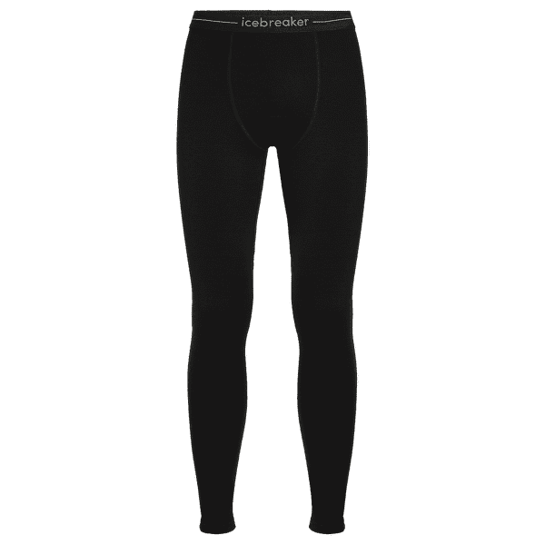 Legginsy Icebreaker 300 MerinoFine Polar Leggins Men Black