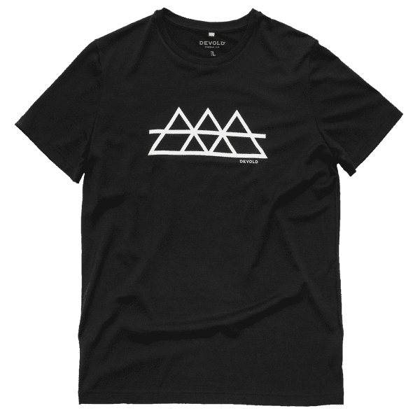 Koszulka z krótkim rękawem Devold Classic Triple Tee Men 950A BLACK