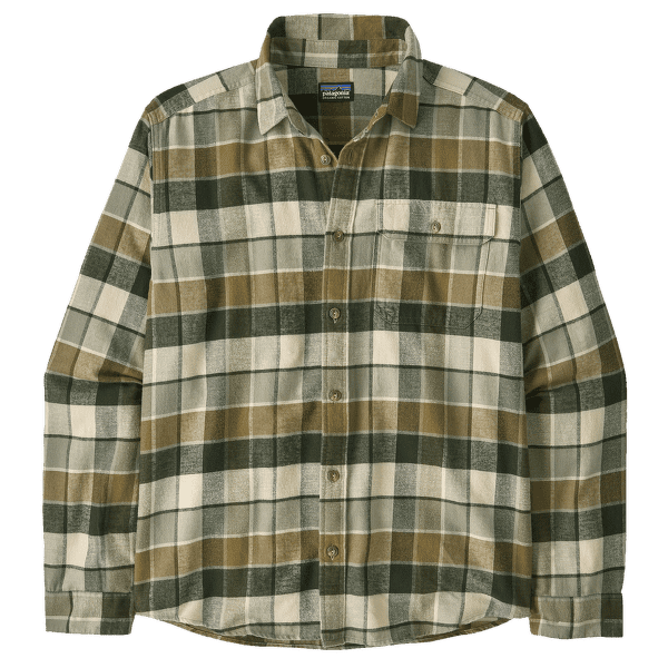 Koszula z długim rękawem Patagonia Long-Sleeved Cotton in Conversion Lightweight Men Rocky: Old Growth Green