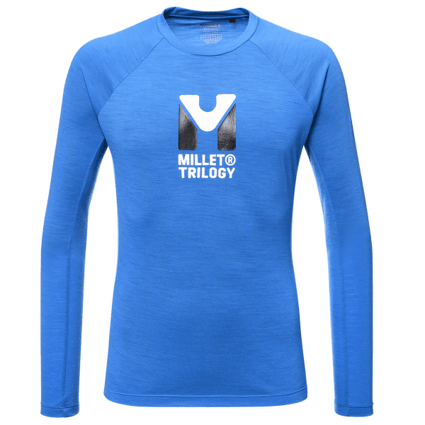 Koszulka z długim rękawem Millet TRILOGY WOOL TS LS Men ICON BLUE