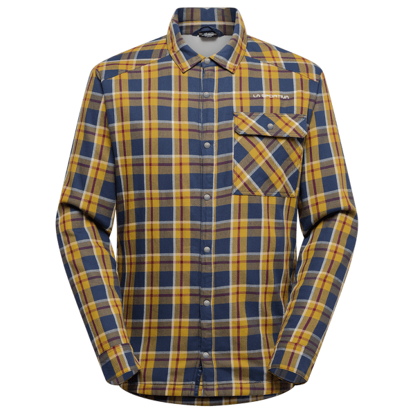 Koszula z długim rękawem La Sportiva RAMBLER LINED FLANNEL SHIRT MEN Night Sky/Savana