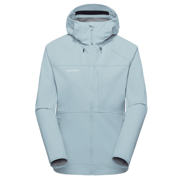 Bunda Mammut Ultimate Comfort SO Hooded Jacket Women nebla