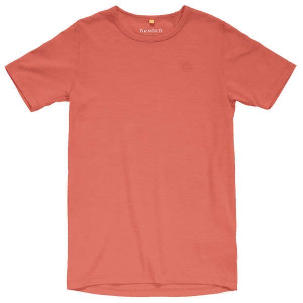 Koszulka z krótkim rękawem Devold Active Tee Junior 195A CAYENNE