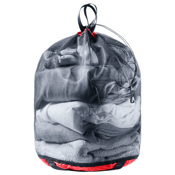 Torba deuter Mesh Sack 5 cherry-black