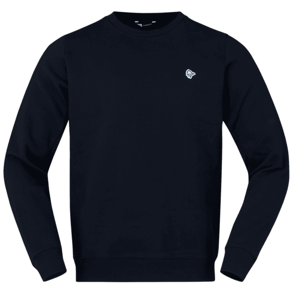 Bluza Norrona femund sweat Crew Neck Caviar Black