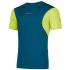 Koszulka z krótkim rękawem La Sportiva RESOLUTE T-SHIRT Men Storm Blue/Lime Punch