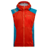Kamizelka La Sportiva ACROSS LITE VEST Men Cherry Tomato/Tropic Blue