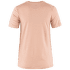 Koszulka z krótkim rękawem Fjällräven Abisko Wool Fox SS Women Chalk Rose-Port