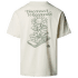 Koszulka z krótkim rękawem The North Face CONNECT RELAXED SS TEE-GRAPHIC Men WHITE DUNE