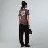 Koszulka z krótkim rękawem The North Face BOX NSE EDGE OF LIGHT INFILL RELAXED S Women ES9 TAWNY QUARTZ/TNF BLACK EDGE OF LIGHT PRINT