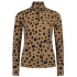 Cascade Merino Flex 1/4 Zip Long Sleeve Women Aoraki Lily Toffee