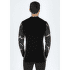 Koszulka z długim rękawem Aclima Lars Monsen Femunden crewneck Men Jet Black/Marengo/Femunden Dark