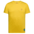 Koszulka z krótkim rękawem La Sportiva Climbing on the Moon T-Shirt Men Giallo/Viola