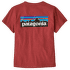 Koszulka z krótkim rękawem Patagonia P-6 Logo Responsibili-Tee Women Potters Red