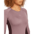 Koszulka z długim rękawem Icebreaker Merino 260 ZoneKnit™ LS Crewe Women JAVA/SUMMIT/CB