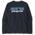 Koszulka z długim rękawem Patagonia Long-Sleeved P-6 Logo Responsibili-Tee Men New Navy