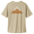 Koszulka z krótkim rękawem Patagonia Cap Cool Daily Graphic Shirt Lands Men Driftways: Pumice X-Dye