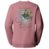 Bluza The North Face CONNECT RELAXED CREW SWEATSHIRT-GRAPHI Women NOSTALGIA ROSE