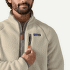 Bluza Patagonia Retro Pile Jacket Men Pelican w/Smolder Blue